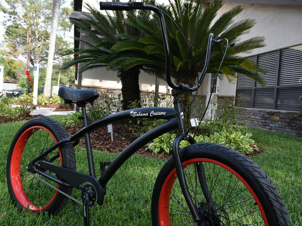 Fat Tire Beach Cruiser Bikes Single Speed Bahama Beach Cruisers